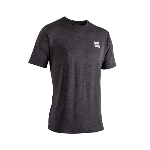 Leatt Tech T-Shirt for Men Black M - Driven Powersports