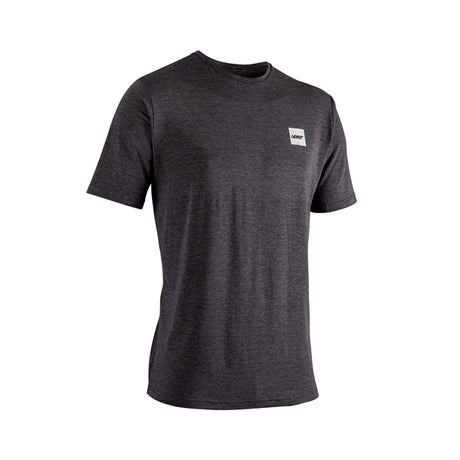 Leatt Tech T-Shirt for Men Black M - Driven Powersports