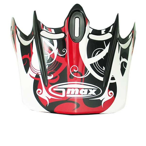 GMax GM46X FUTURA VISOR Red Medium-3XL - Driven Powersports
