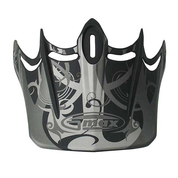 GMax GM46X FUTURA VISOR Black/Silver Medium-3XL - Driven Powersports