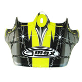 GMax GM46Y SLICE VISOR Yellow - Driven Powersports