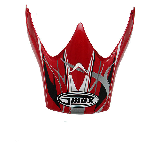 GMax GM37 STORM VISOR Red - Driven Powersports