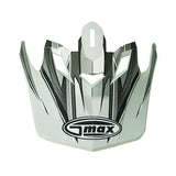 GMax GM46 CORE VISOR Silver Medium-3XL - Driven Powersports