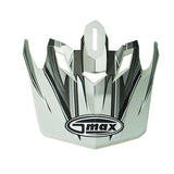 GMax GM46 CORE VISOR Silver XS-Small - Driven Powersports