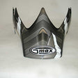 GMax GM37 SHATTERED VISOR Black/Silver/White - Driven Powersports