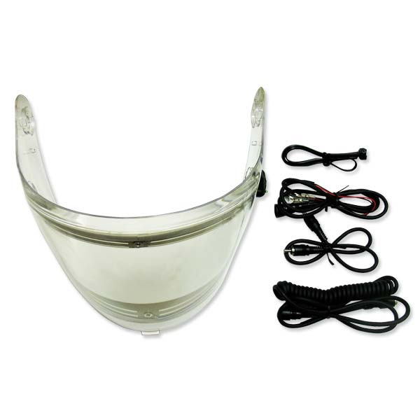 GMAX GM67/OF77 HELMET REPLACEMENT LENS SHIELD Clear - Driven Powersports