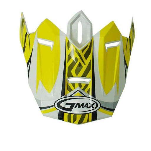GMAX GM76 PLAYER VISOR Yellow - Driven Powersports