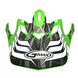 GMax GM46 SHREDDER VISOR Green Medium-3XL - Driven Powersports