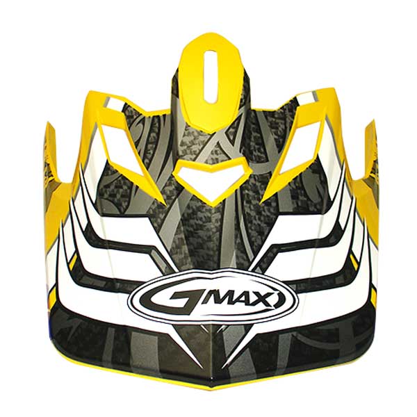 GMax GM46 SHREDDER VISOR Yellow Medium-3XL - Driven Powersports