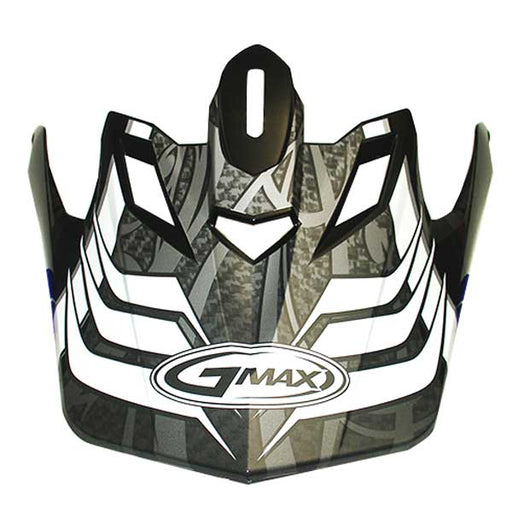 GMAX GM46 SHREDDER VISOR Black/Grey Medium-3XL - Driven Powersports