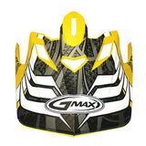 GMax GM46 SHREDDER VISOR Yellow Youth Small-Small - Driven Powersports