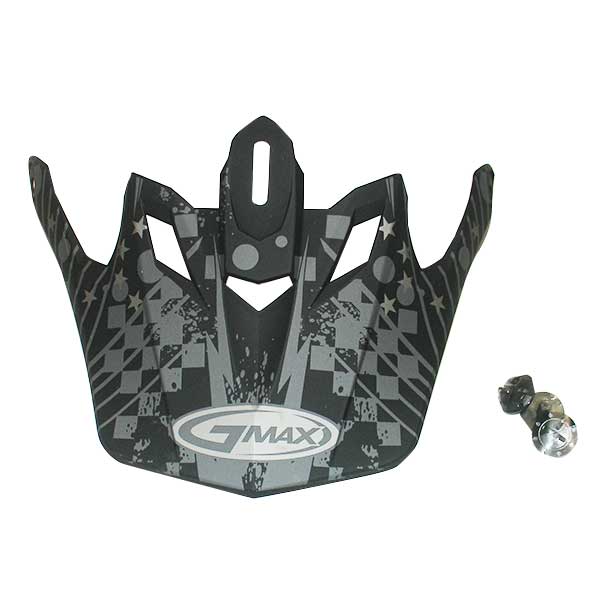 GMax GM46 REVURB VISOR Matte Grey/Black Medium-3XL - Driven Powersports