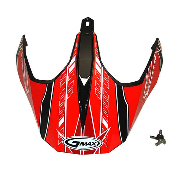 GMax GM11 NOVA VISOR Red - Driven Powersports
