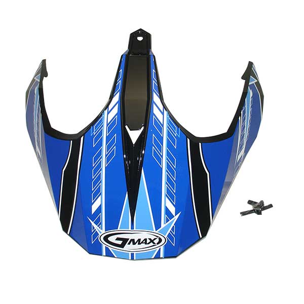 GMax GM11 NOVA VISOR Blue - Driven Powersports