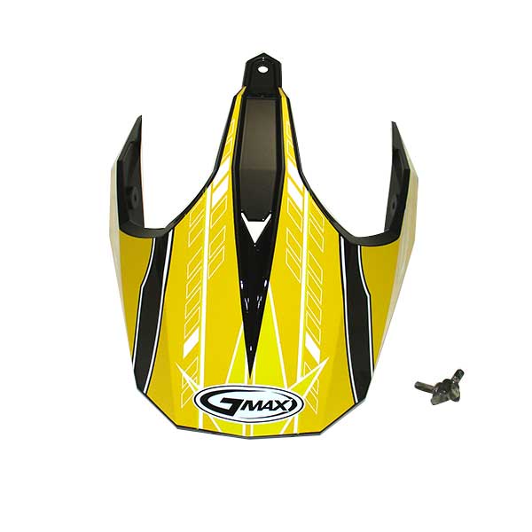 GMax GM11 NOVA VISOR Yellow - Driven Powersports