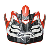 GMax GM76 SHREDDER VISOR Orange Youth - Driven Powersports