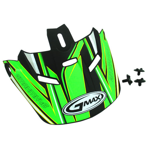 GMAX GM46.2Y V05 VISOR Green Youth - Driven Powersports