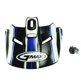 GMax GM46.2X TRAXION VISOR Blue XS-Small - Driven Powersports