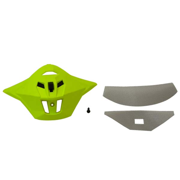 GMax GM11 MOUTH VENT Matte High-Visibility Yellow - Driven Powersports