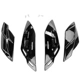 GMax MD01 MODULAR HELMET TOP VENTS LEFT/RIGHT Gloss Black - Driven Powersports