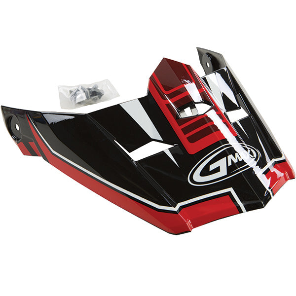 GMAX MX46 UNCLE VISOR Red XS-Small - Driven Powersports