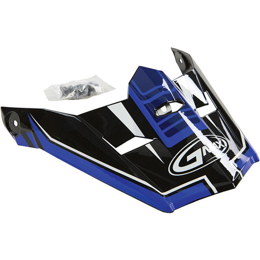 GMAX MX46Y UNCLE VISOR Blue Youth - Driven Powersports