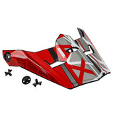 GMAX MX46Y YOUTH MX HELMET VISOR Red Youth - Driven Powersports