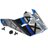 GMAX MX46Y YOUTH MX HELMET VISOR Blue Youth - Driven Powersports
