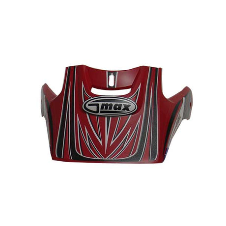 GMax GM26 VISOR Red/White/Black XS-Medium - Driven Powersports
