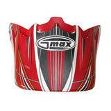 GMax GM36Y VISOR Red/Black - Driven Powersports