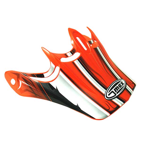 GMax GM46 VISOR Orange Medium-3XL - Driven Powersports