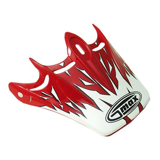 GMAX GM46Y MONSTER VISOR Red Youth - Driven Powersports