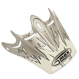 GMax GM46Y MONSTER VISOR Silver Youth - Driven Powersports