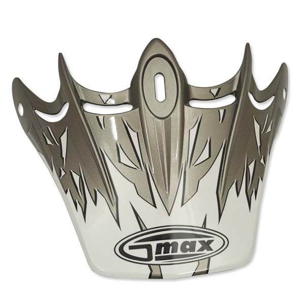 GMax GM46Y MONSTER VISOR Titanium Youth - Driven Powersports