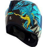 ICON HELMET AIRFORM MIPS MANIK'RR Light Blue Back - Driven Powersports