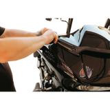 CUSTOM DYNAMICS TRIM W-SHLD FLTR Black Application Shot - Driven Powersports