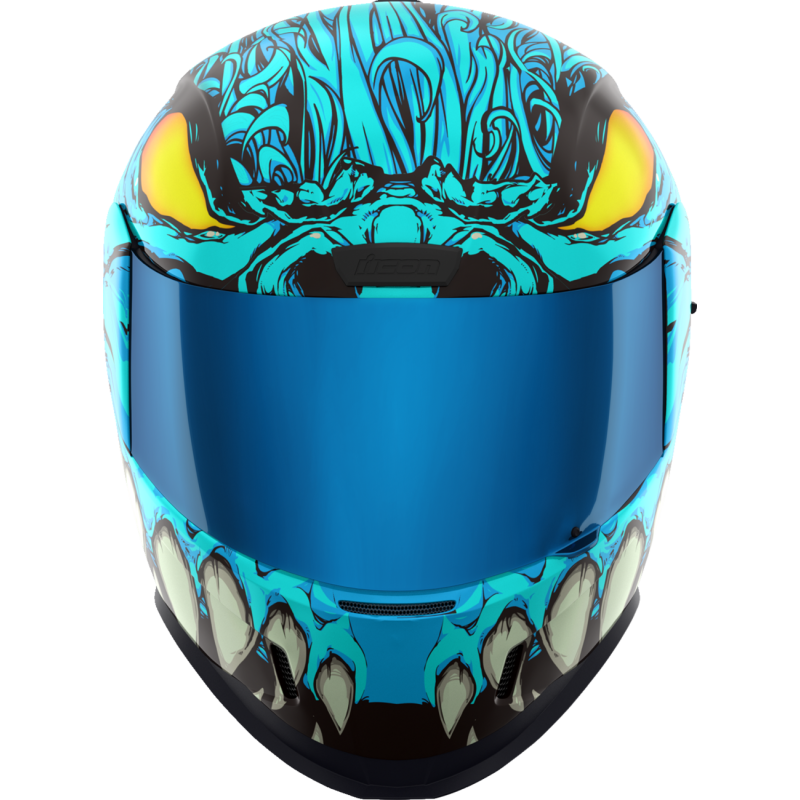 ICON HELMET AIRFORM MIPS MANIK'RR Light Blue Front - Driven Powersports