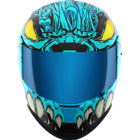 ICON HELMET AIRFORM MIPS MANIK'RR Light Blue Front - Driven Powersports