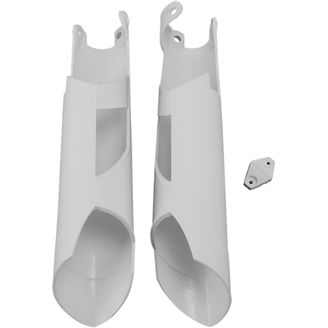 ACERBIS KTM MULTIIFT LOWER FORK COVER SET White Back - Driven Powersports