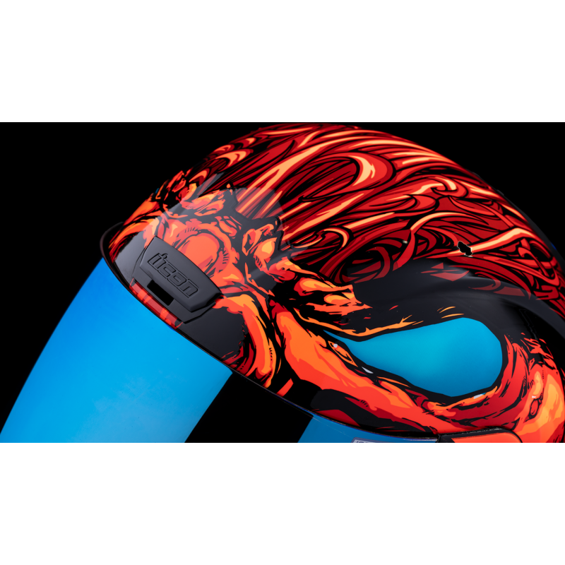 ICON HELMET AIRFORM MIPS MANIK'RR Red Front - Driven Powersports