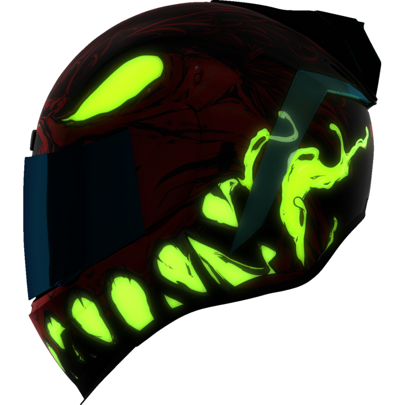 ICON HELMET AIRFORM MIPS MANIK'RR Red Left Side - Driven Powersports