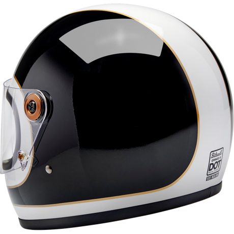 BILTWELL HELMET GRINGO S White/Black Back - Driven Powersports