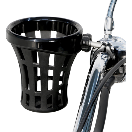 CIRO LLC Big Ass Drink Holder, Black, 7/8-1" Clamp, Black Front - Driven Powersports