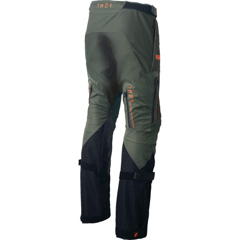 THOR PANT RANGE Army/Orange Back - Driven Powersports