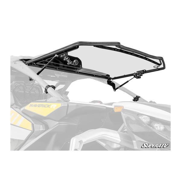 SuperATV Scratch-Resistant Flip Windshield (FWS-CA-MAVR-72) - Driven Powersports