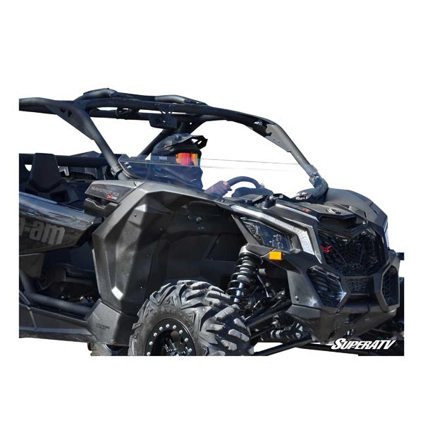 SuperATV Scratch-Resistant Half Windshield (HWS-CA-X3-70) - Driven Powersports