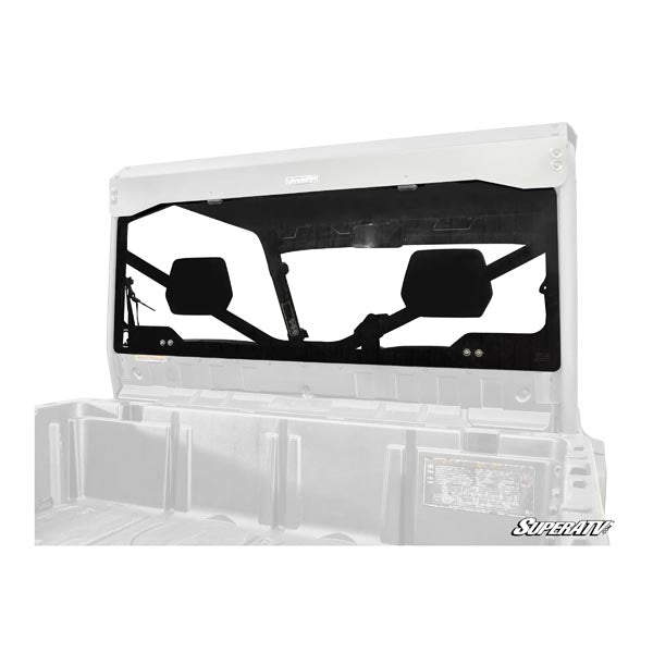 SuperATV Rear Glass Windshield (RGW-CA-DEF) - Driven Powersports