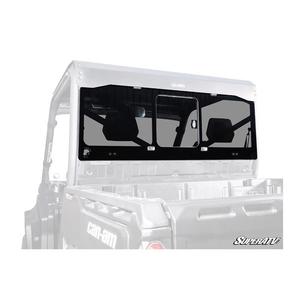 SuperATV Glass Sliding Rear Windshield (RGWS-CA-DEF) - Driven Powersports