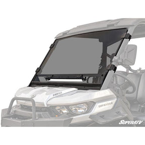 SuperATV Scratch-Resistant Vented Full Windshield (WS-CA-DEF-V-001-73) - Driven Powersports