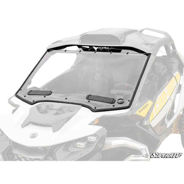 SuperATV Scratch-Resistant Vented Full Windshield (WS-CA-MAVR-V-70) - Driven Powersports